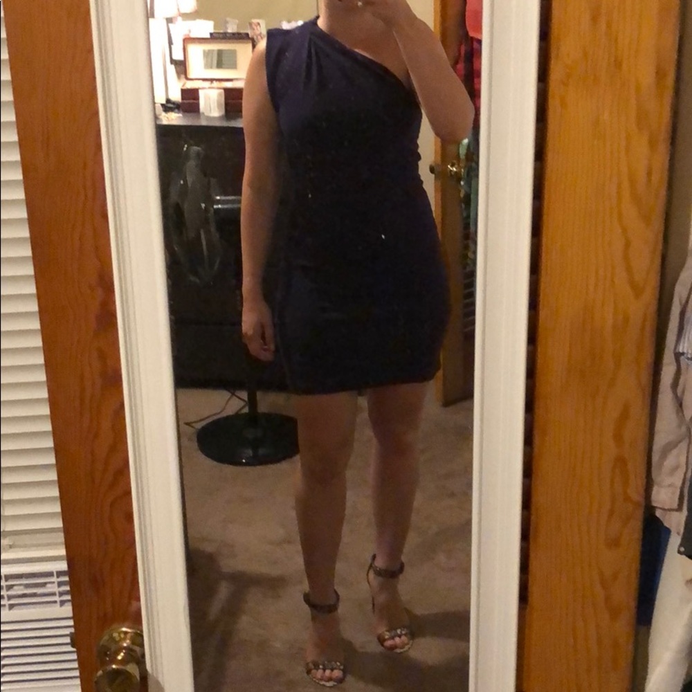 Dark purple American Apparel dress